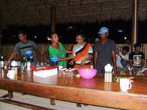 Party im Raja Laut