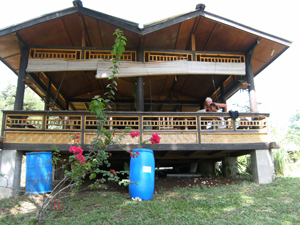 Freiluft-Restaurant im SeaGarden Resort